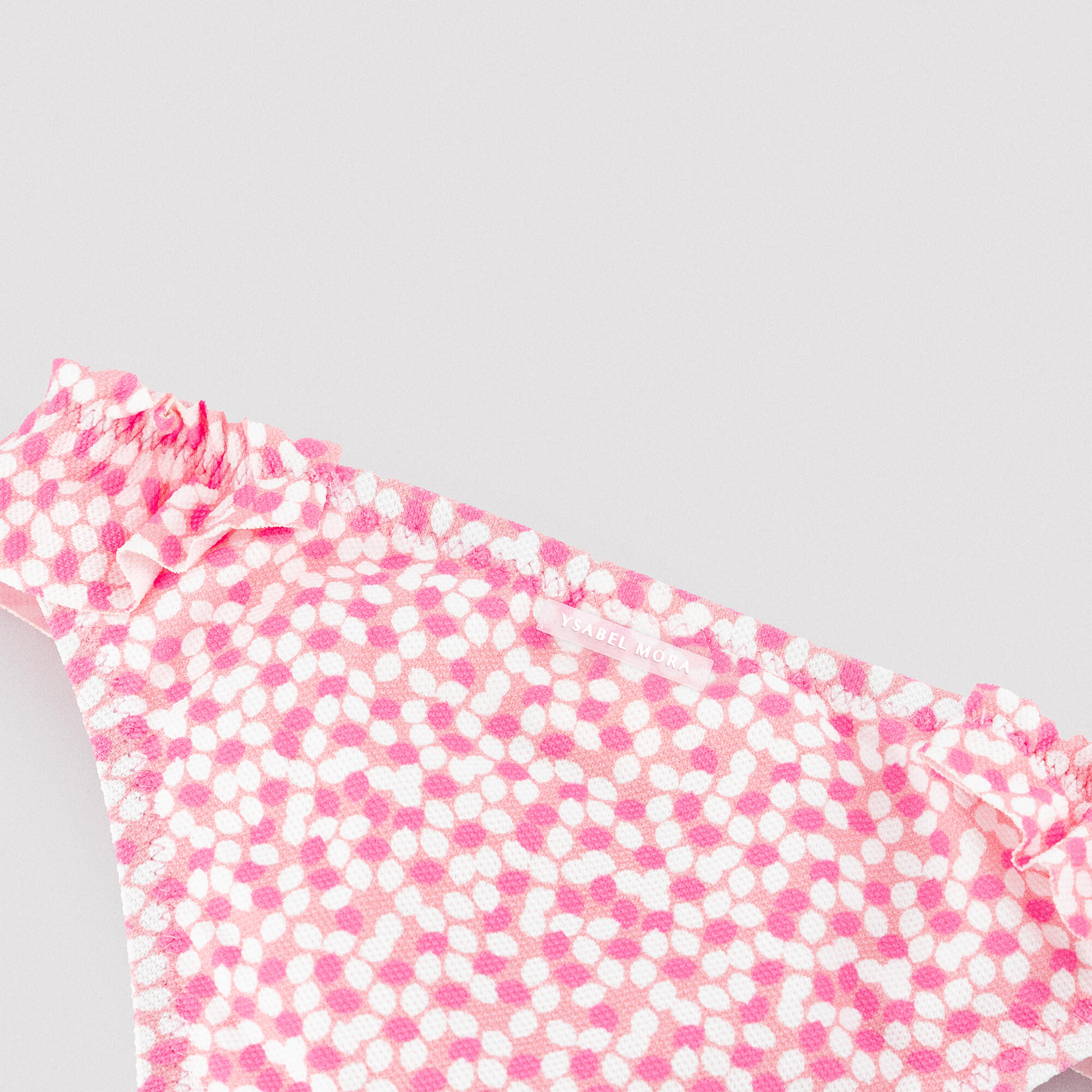 Bloomer texturé pour bébé avec détails imprimés à volants 3/3