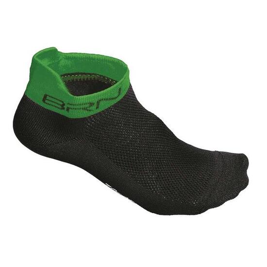 Calzini BRN Short neri/verdi fluo