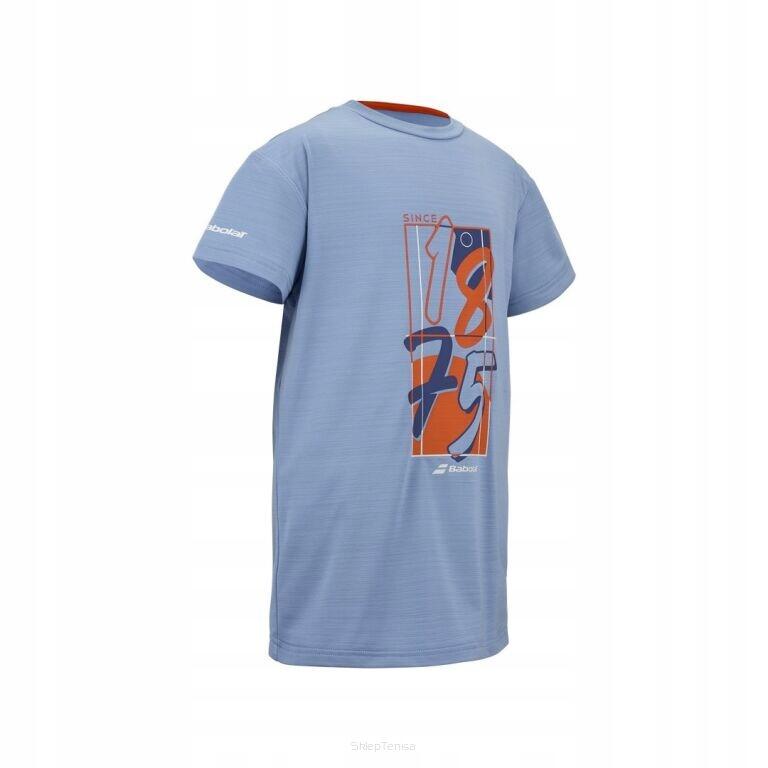 Koszulka tenisowa juniorska Babolat Exercise Graphic Tee Boy 3/3