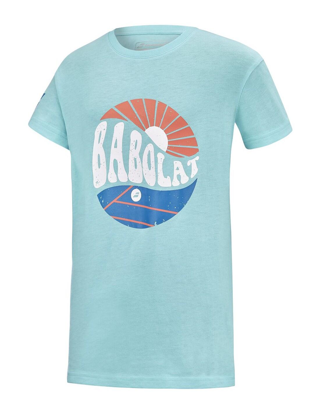 T-shirt Koszulka tenisowa Babolat Exercise Vintage Boy 2/3