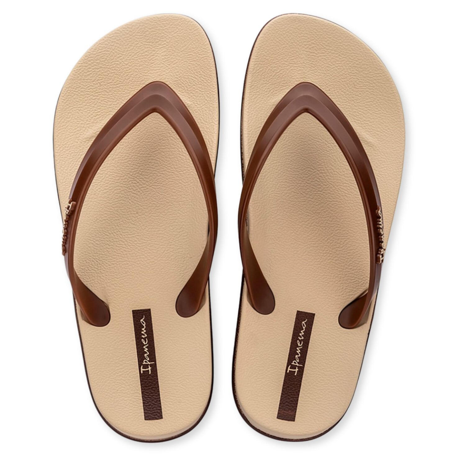 Herren-Flip-Flops Ipanema Anatomic Lapa Badeschuhe Braun 2/4