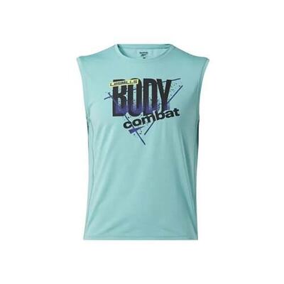 Heren mouwloos t-shirt les mills® bodypump® activchill