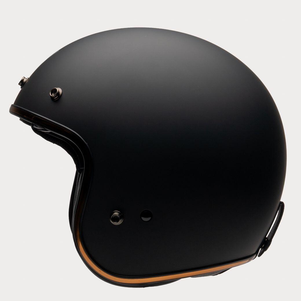 MOTOBLOUZ Casque JET ELEMENT EVO Black pour Scooter Vélo Trottinette 2/6