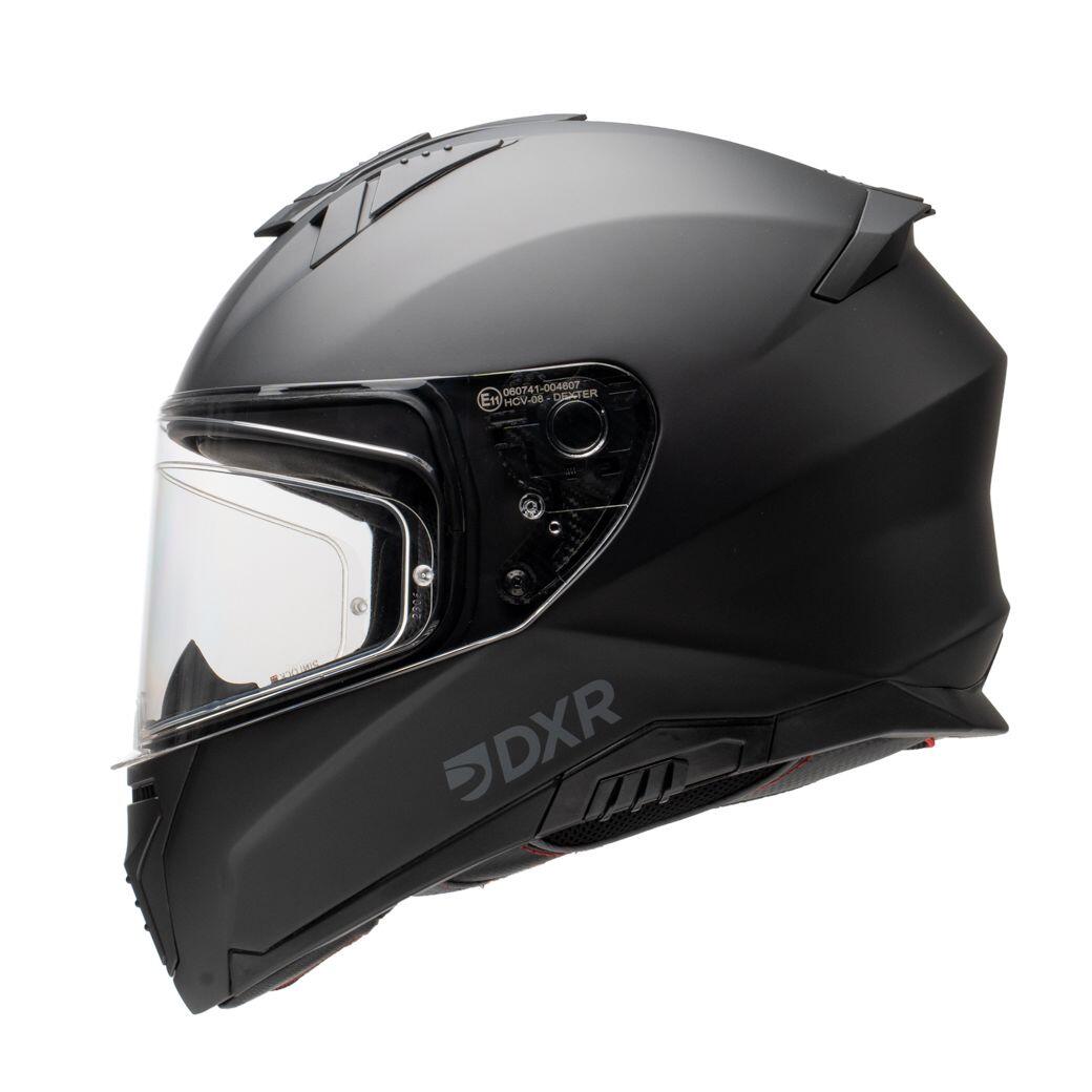 MOTOBLOUZ Casque Intégral ELEVEN 22.06 Black | ECE 22.06 2/7
