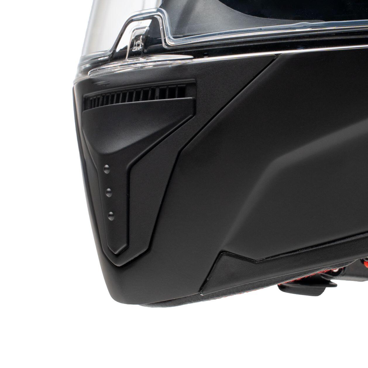 MOTOBLOUZ Casque Intégral ELEVEN 22.06 Black | ECE 22.06 5/7