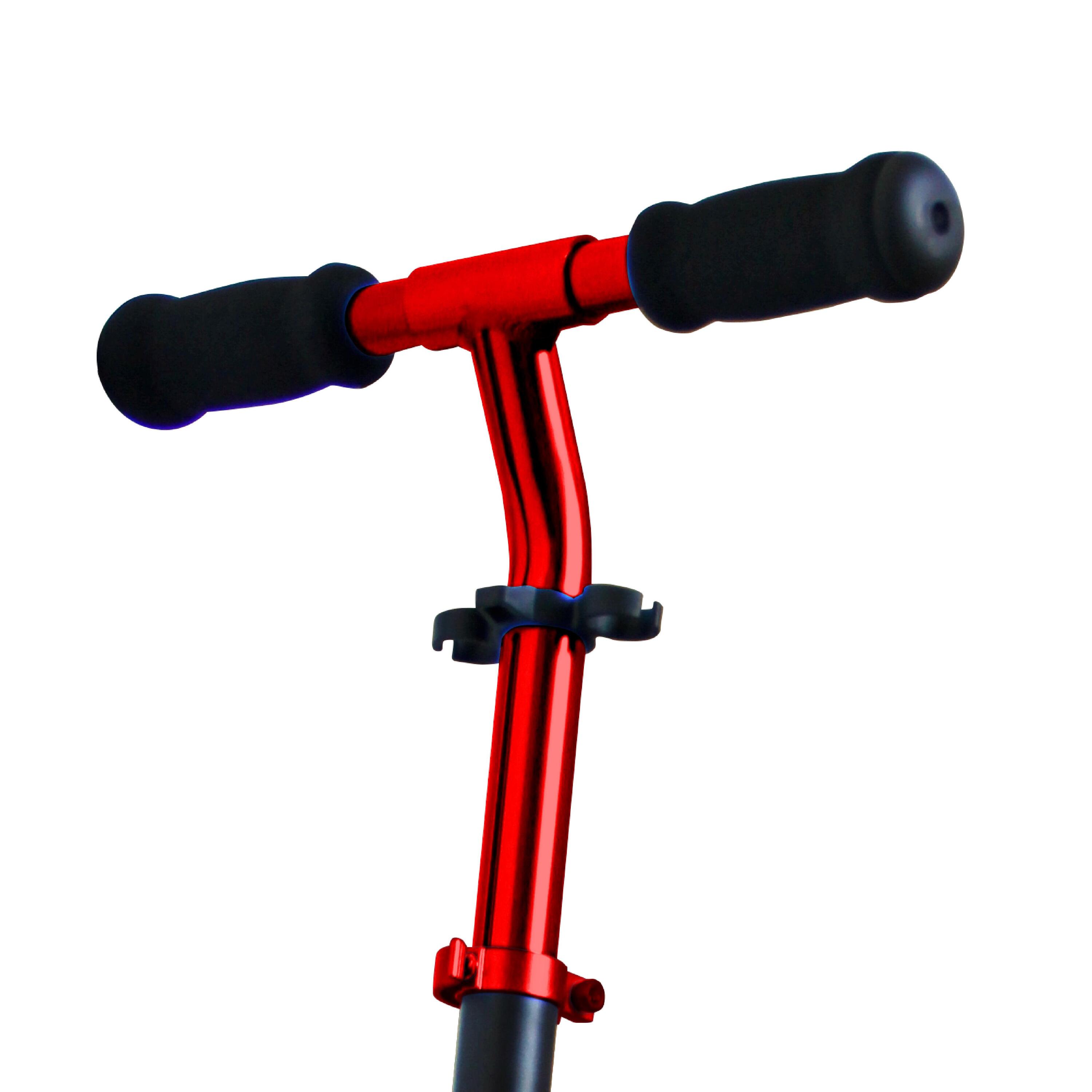 Trotinete Urbana X200 Electro Red – Dobrável, rodas PU 200 mm, alumínio 4/4