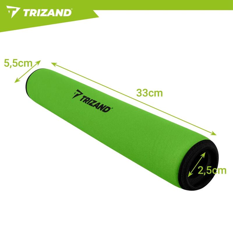 Plutitor pentru vasla SUP, anti-scufundare, spuma NBR, 33 cm, diametru 2.5 cm