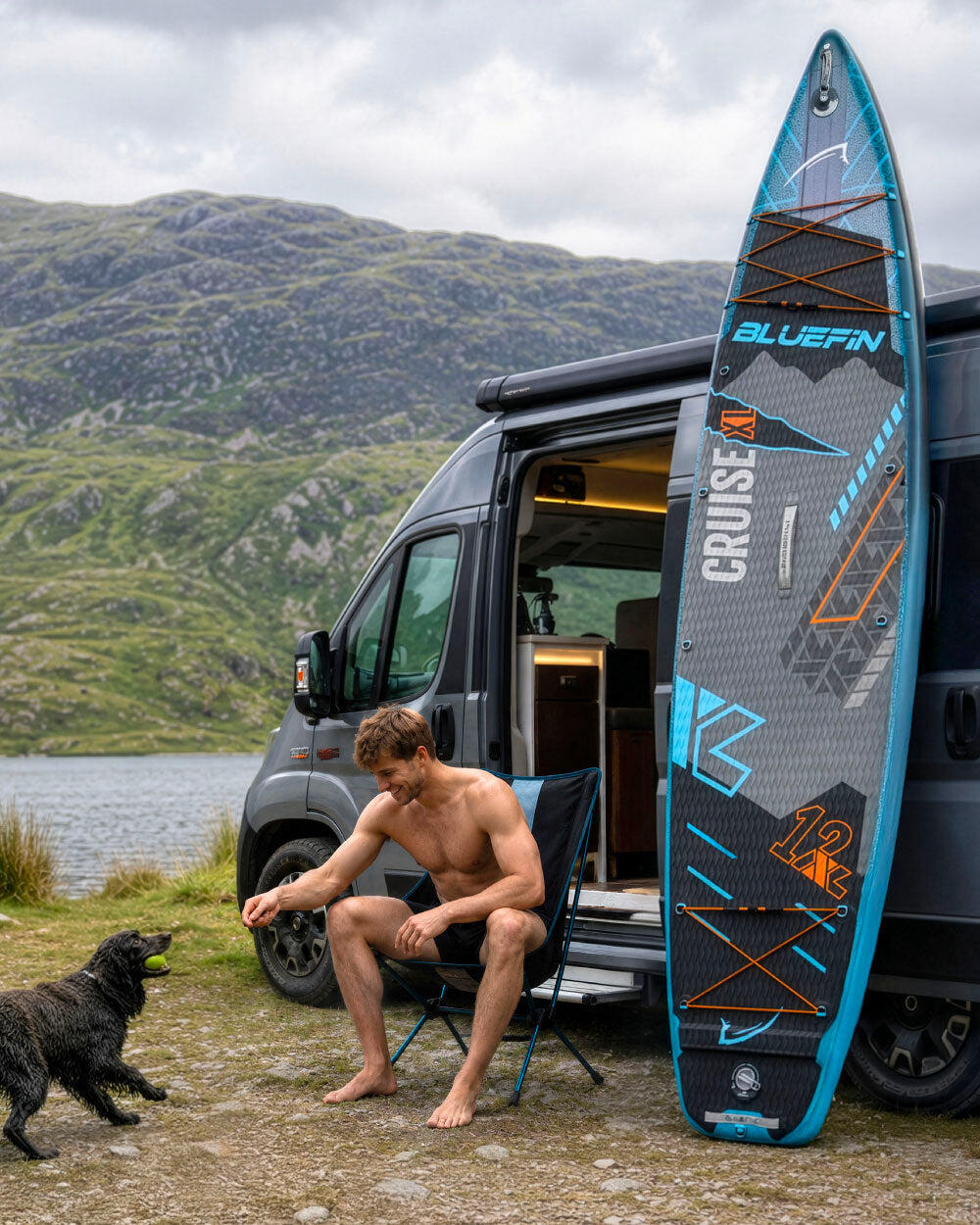 Cruise 12' XL opblaasbaar paddleboard 2/8