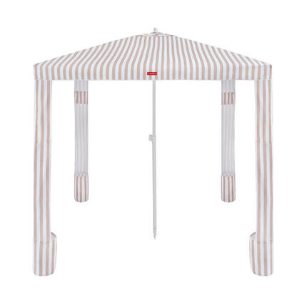 Flamingueo strand garten pavillon polyester aluminium upf50+ beige