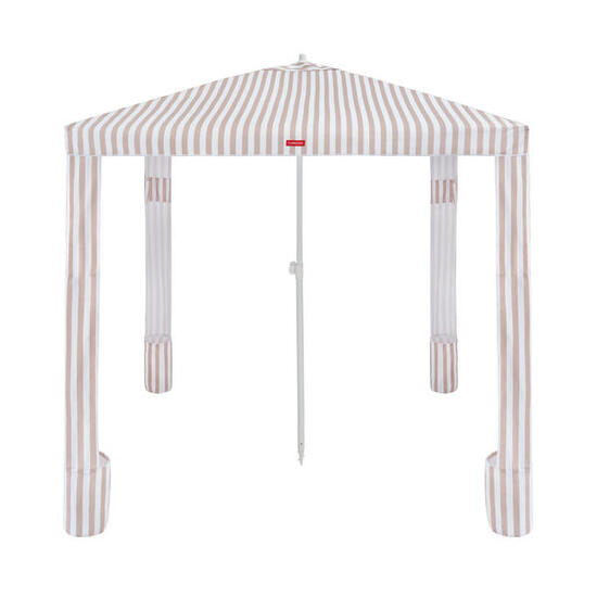 Flamingueo strand garten pavillon polyester aluminium upf50+ beige