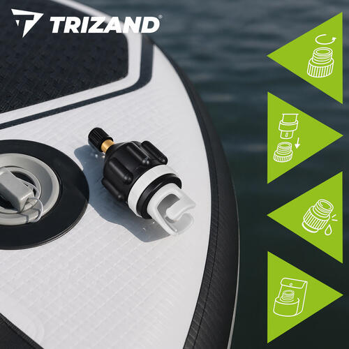 Adaptor pompa placa SUP, universal, compatibil compresor si pompa bicicleta