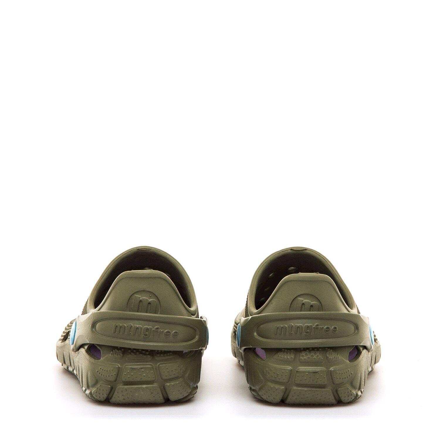 Zapatillas caminar PLANOS Mujer barefoot MTNG Free care Verde 5/7