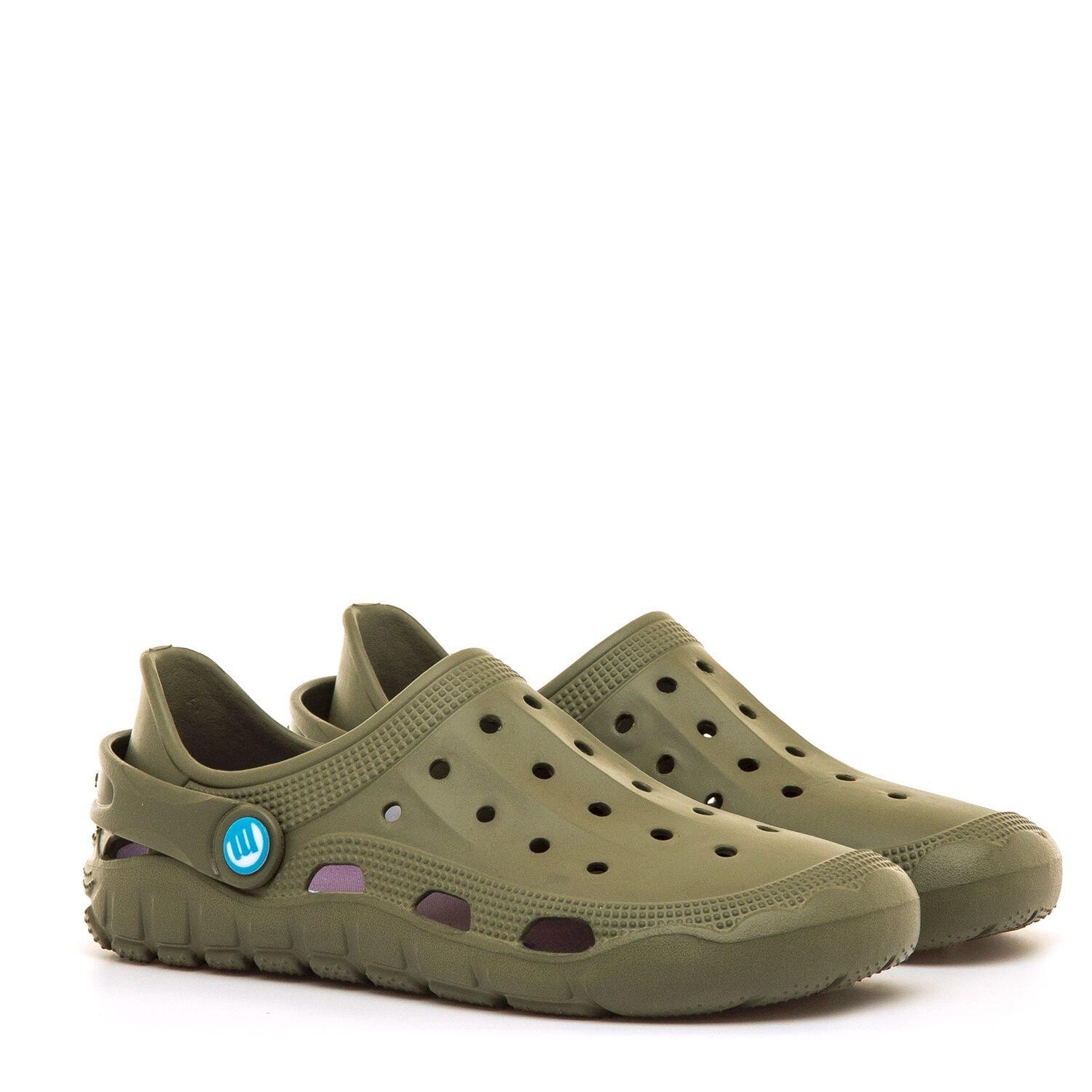 Zapatillas caminar PLANOS Mujer barefoot MTNG Free care Verde 4/7