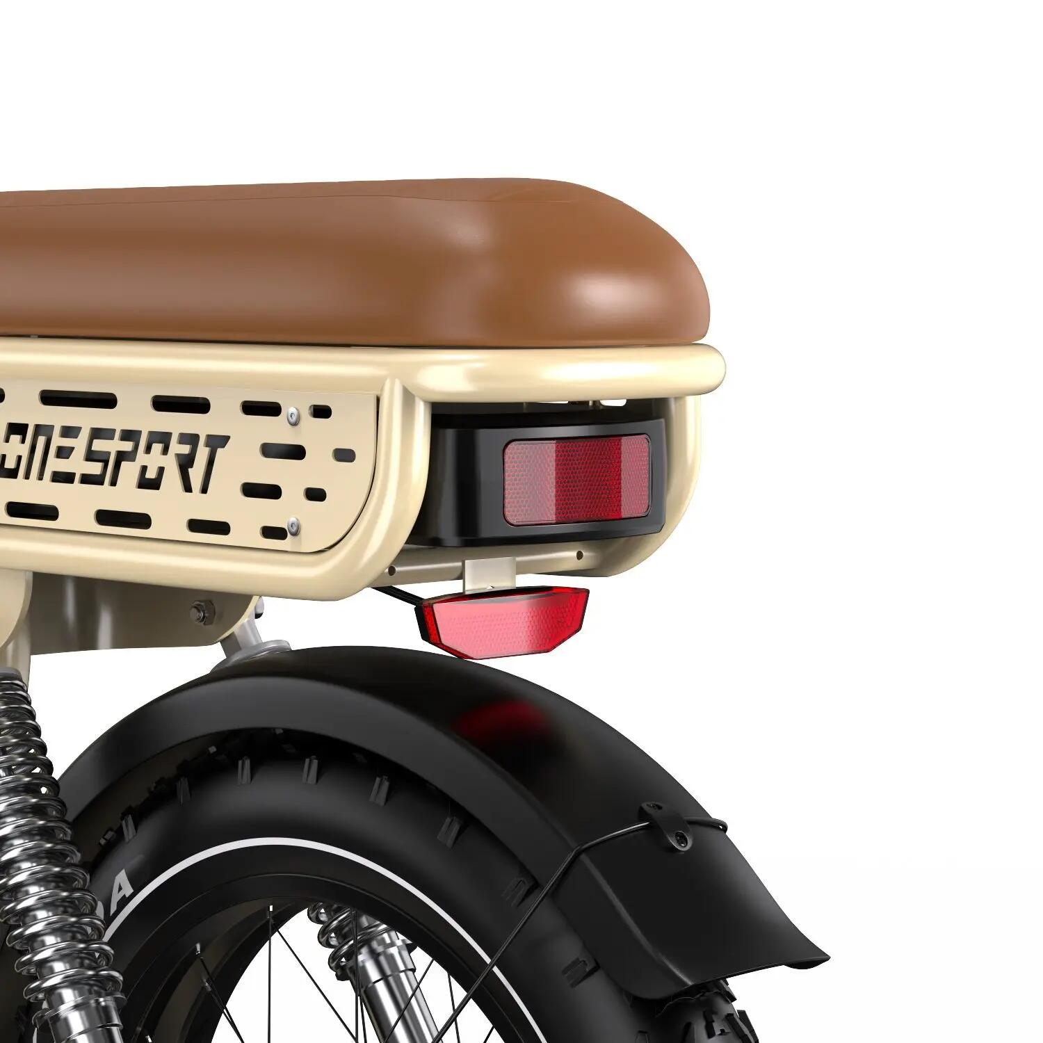 W77 rower elektryczny 20" grube opony, 250W 48V 18Ah, pełne zawieszenie z APP 7/7