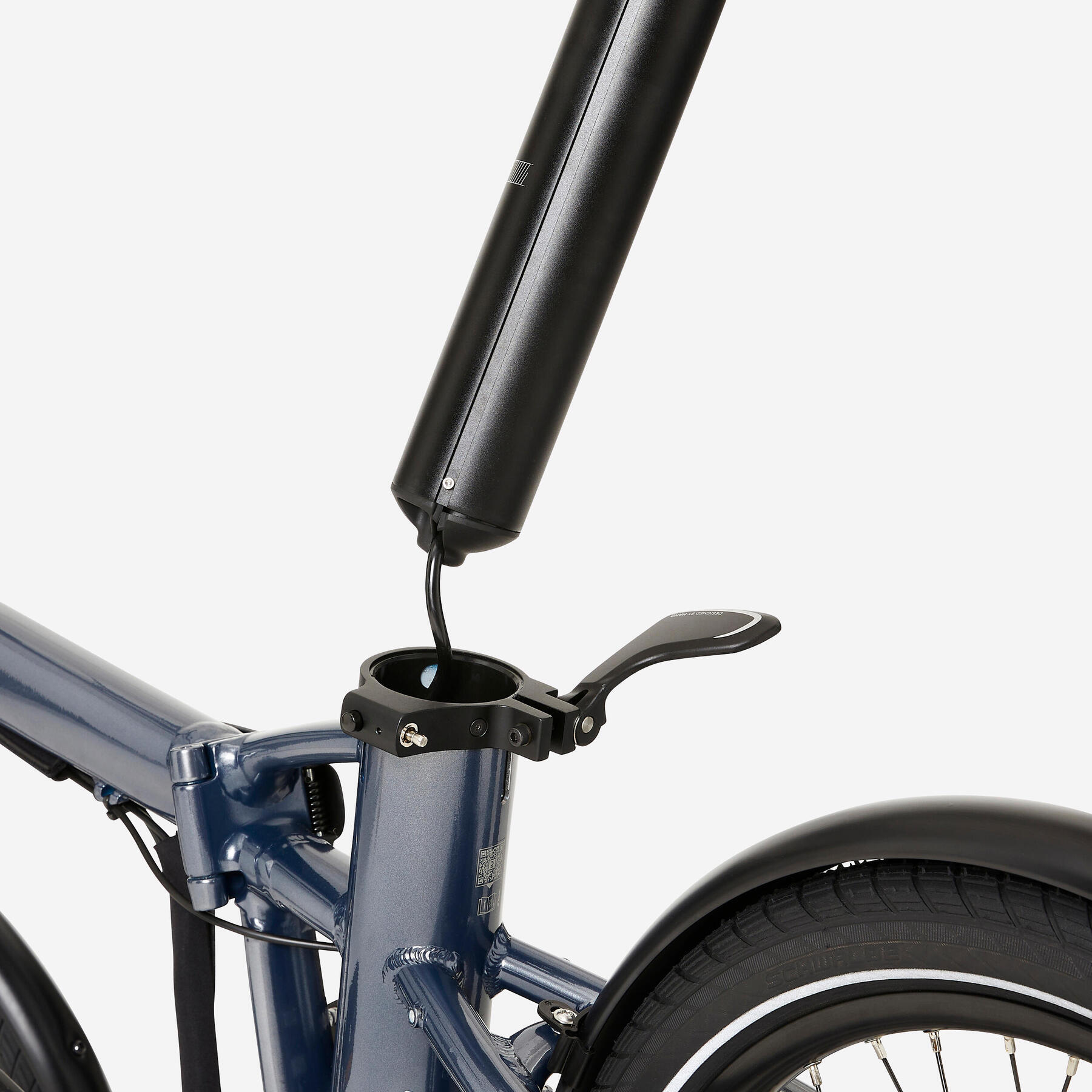 Second Life - Rower elektryczny składany Btwin E-Fold 900 1 s... - Rower Używany 6/7