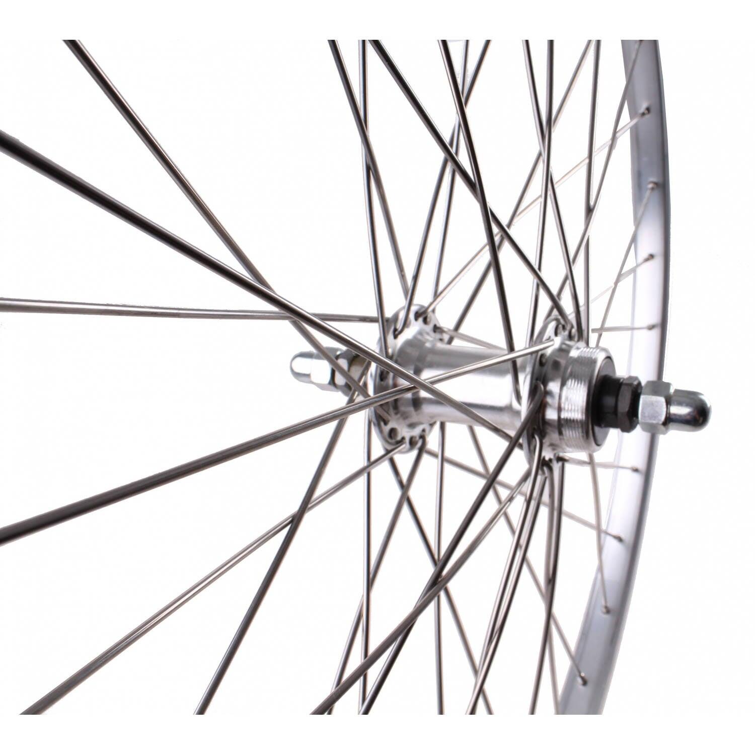 Rueda trasera Roland 26 x 1 3/8 (590) aluminio freewheel plata 2/2