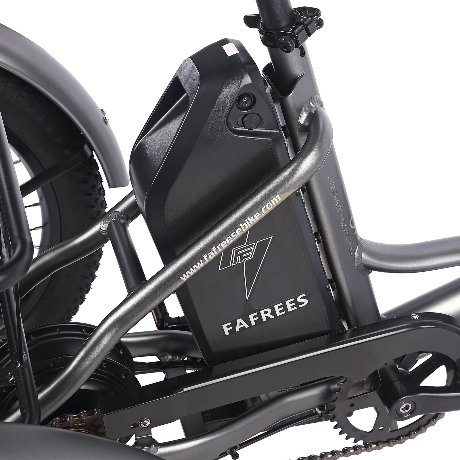 Fafrees F20 MATE Faltbares Elektro-Dreirad, 48V 23,45Ah herausnehmbarer Akku 5/7