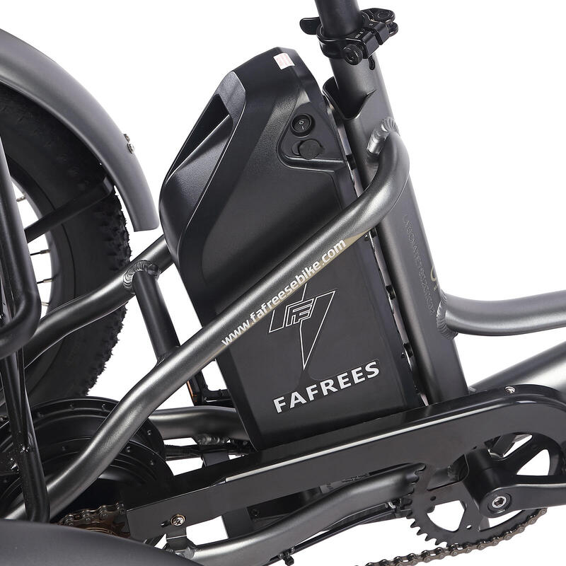 Triciclu electric pliabil Fafrees F20 MATE, baterie detașabilă de 48V 23.45Ah