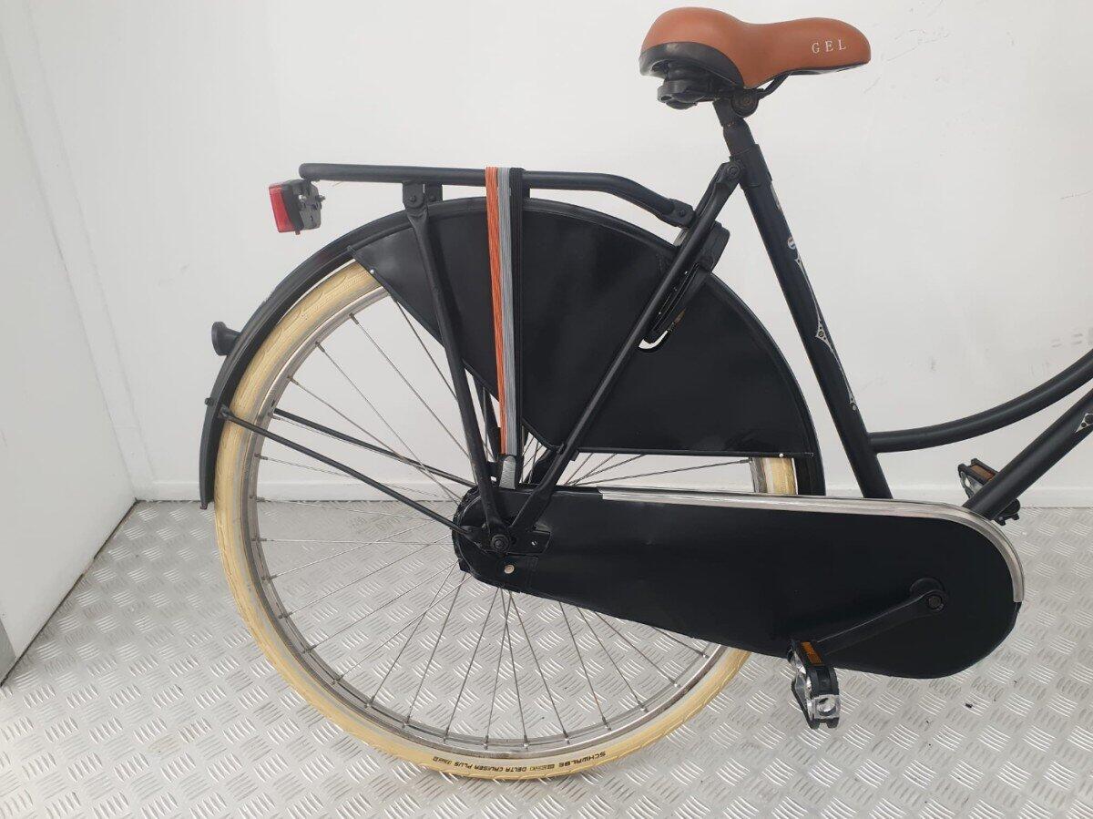 Batavus Old Dutch 56 cm, 28 inch, zwart - gebruikt, 3 maanden garantie 2/3