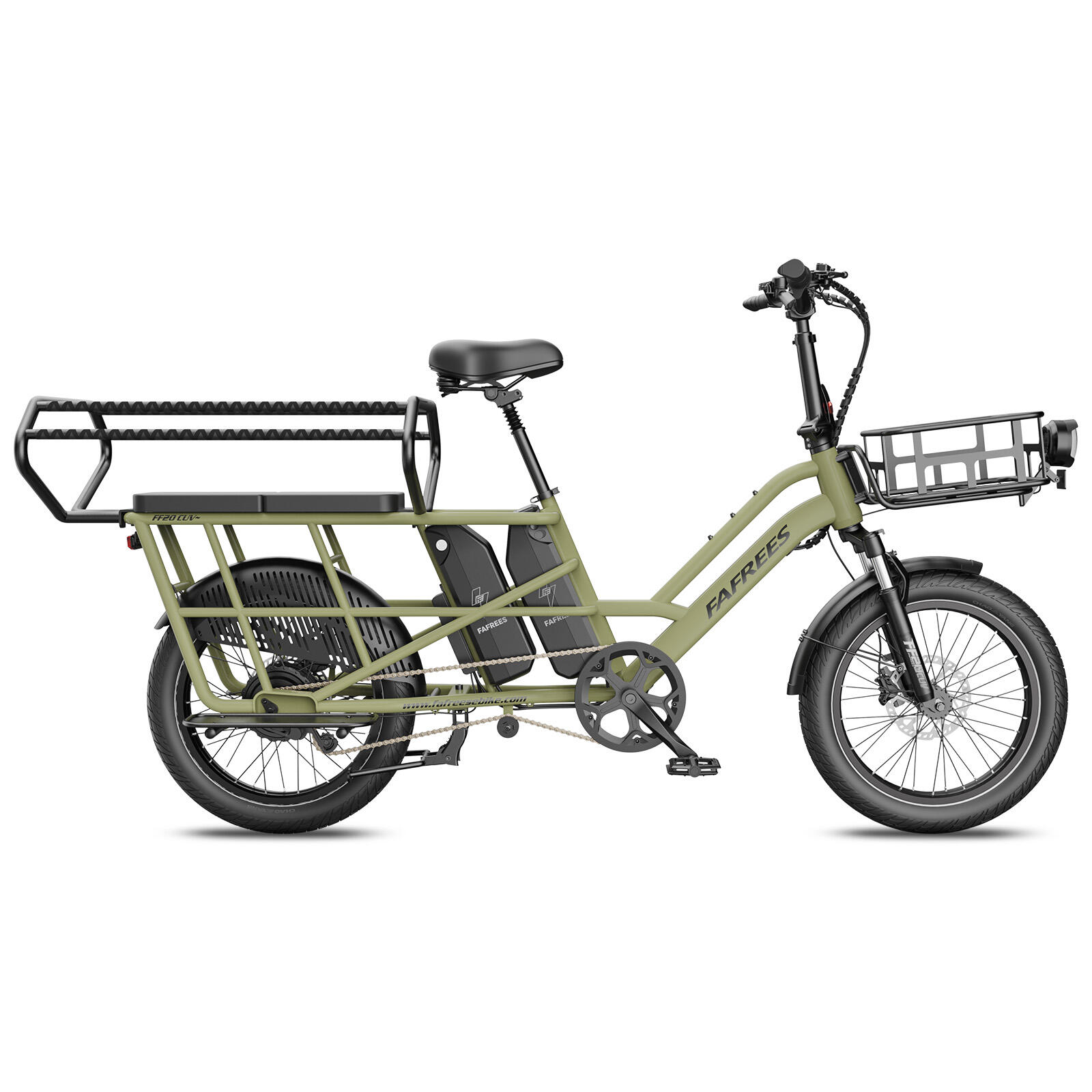 FF20 CUV Faltbares Elektrofahrrad 48V‑15Ah‑Akku 720Wh×2, 20"‑Reifen 4/6