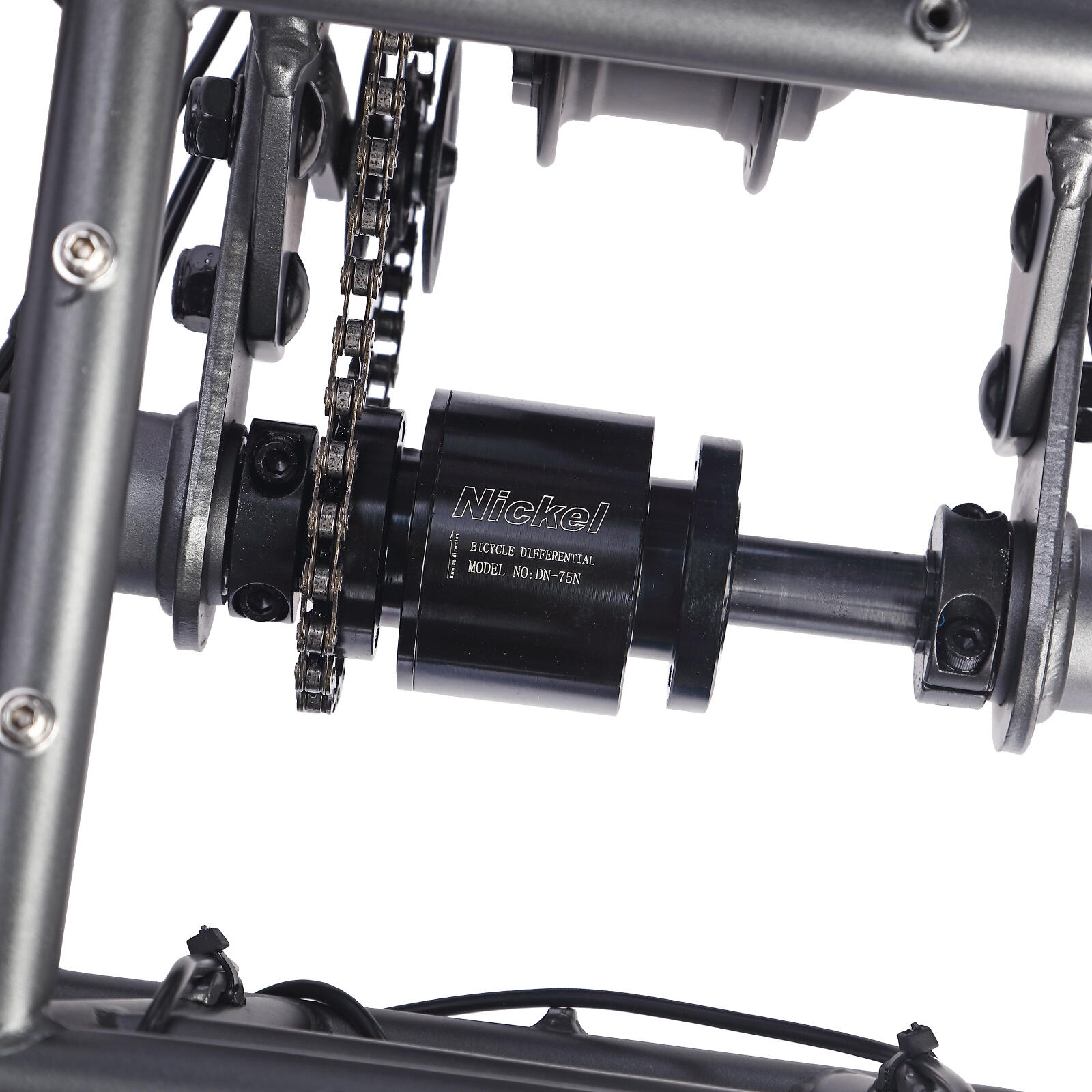 Triciclo eléctrico Fafrees F20 Mate con batería de 48 V y 21 Ah 5/6