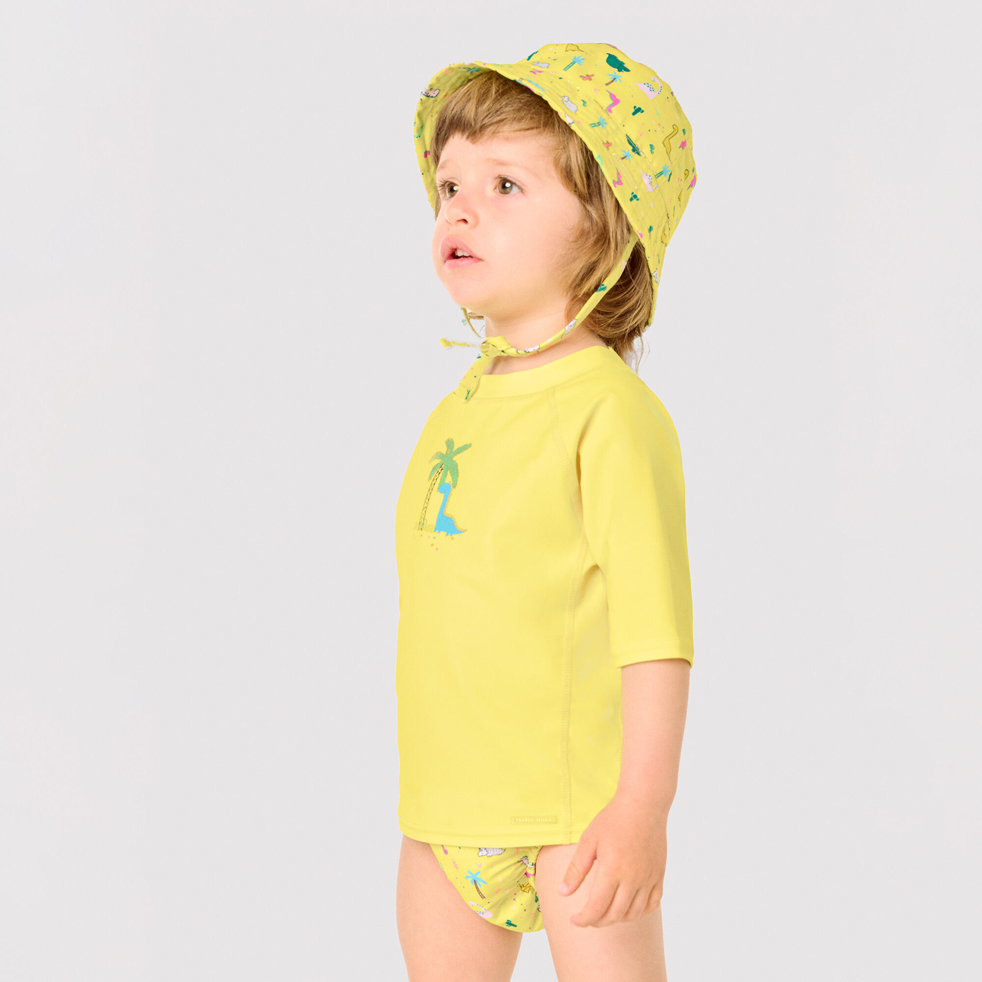 Maillot de bain bébé imprimé dinosaures et palmiers 4/7
