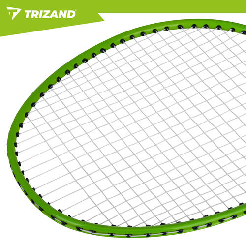 Set badminton, 2 rachete 66.5 cm, 6 fluturasi, husa transport