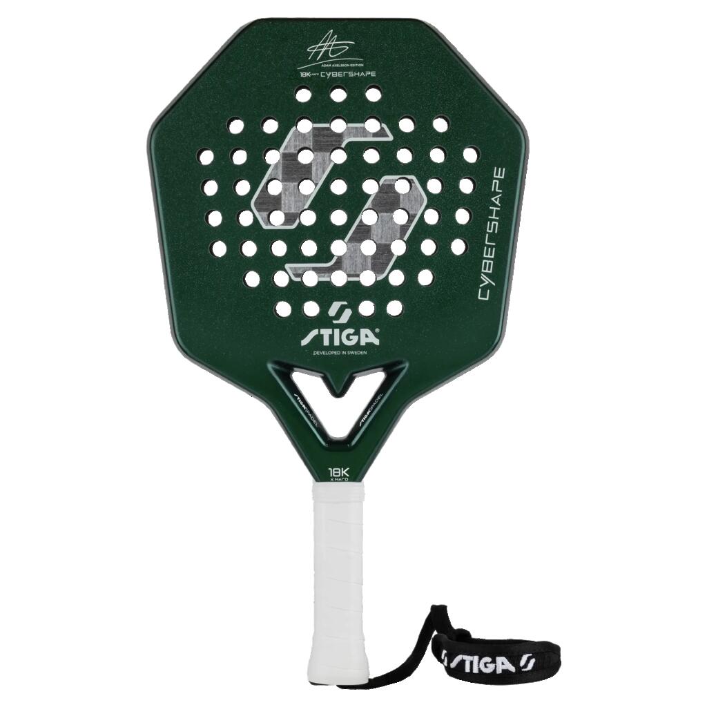 Padel Racket 18K X Hard Adam Edition Cybershape