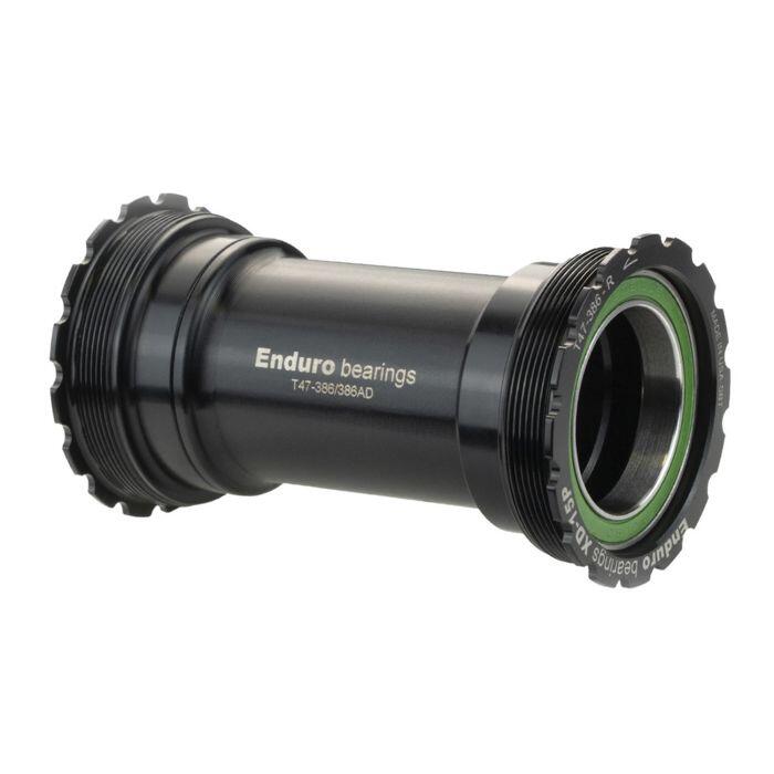 ENDURO BEARINGS Puszka suportu T47 do osi 30 mm - XD-15 Pro, czarny