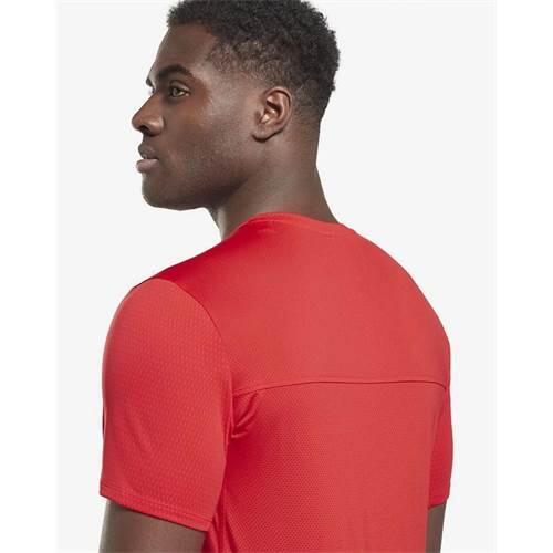 Tricou sport hi0497 cu mânecă scurtă roșu bărbătesc