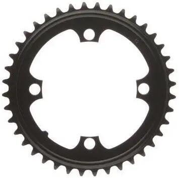 Miranda 40T Steel Chainring BCD 104 – Bosch Gen 1 Compatible, 4‑Bolt, Black.