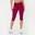 Femei Running Pinocchietto Jersey Elasticizat Comfort Amarena
