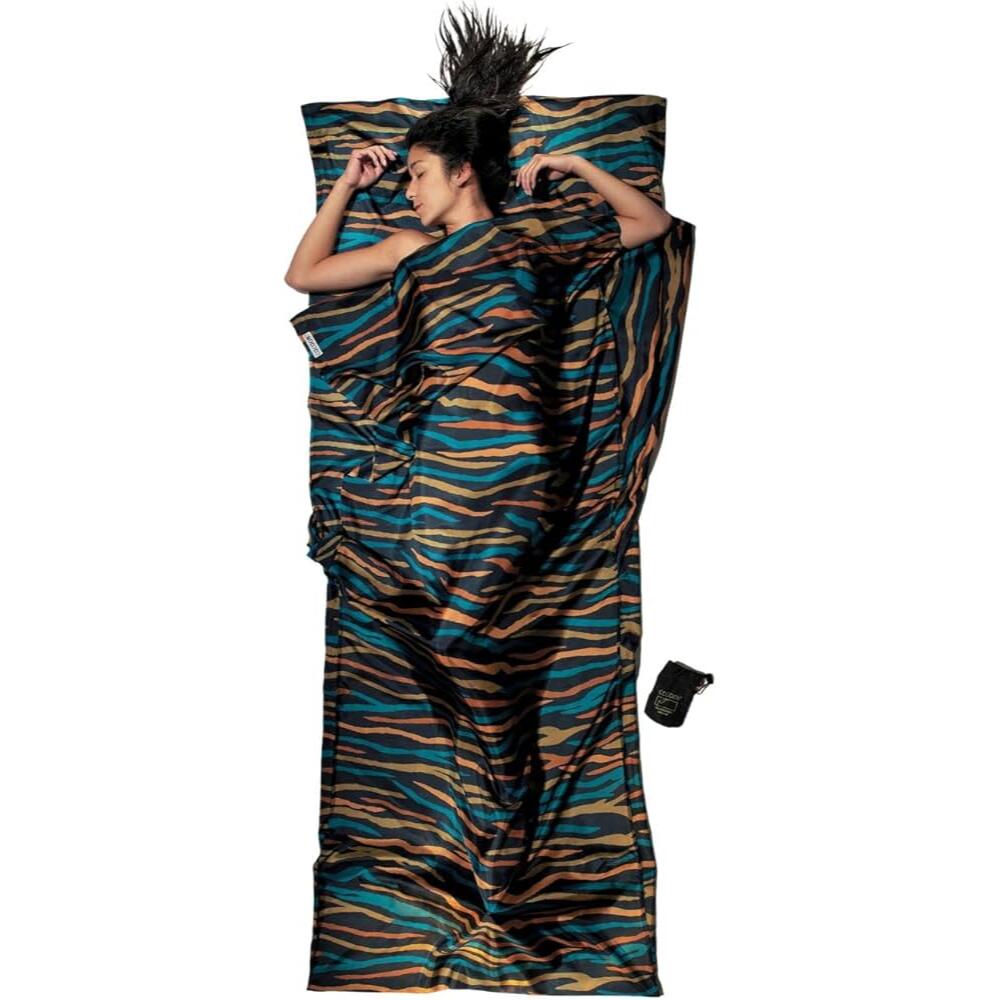 Drap de sac Soie Rectangulaire dark olive green Cocoon 3/7