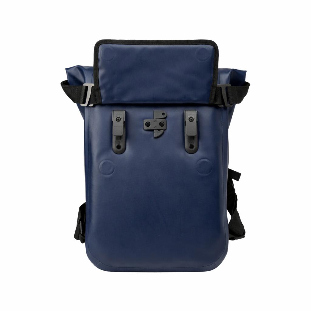 Sac à Dos Vélo Étanche Bleu COMMUTER Bikepack 5/7