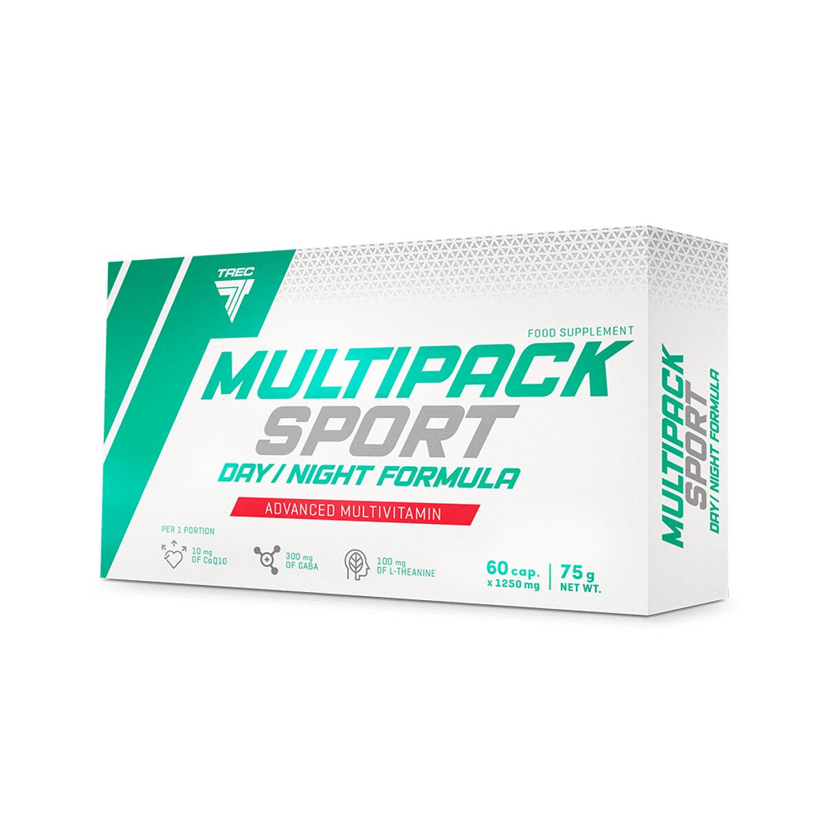 Multipack Sport Fórmula Día / Noche - 60caps - Trec Nutrition 2/2