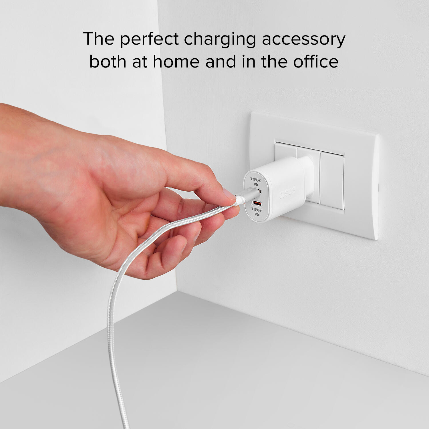 Caricatore doppia USB‑C 20W PD 4/4