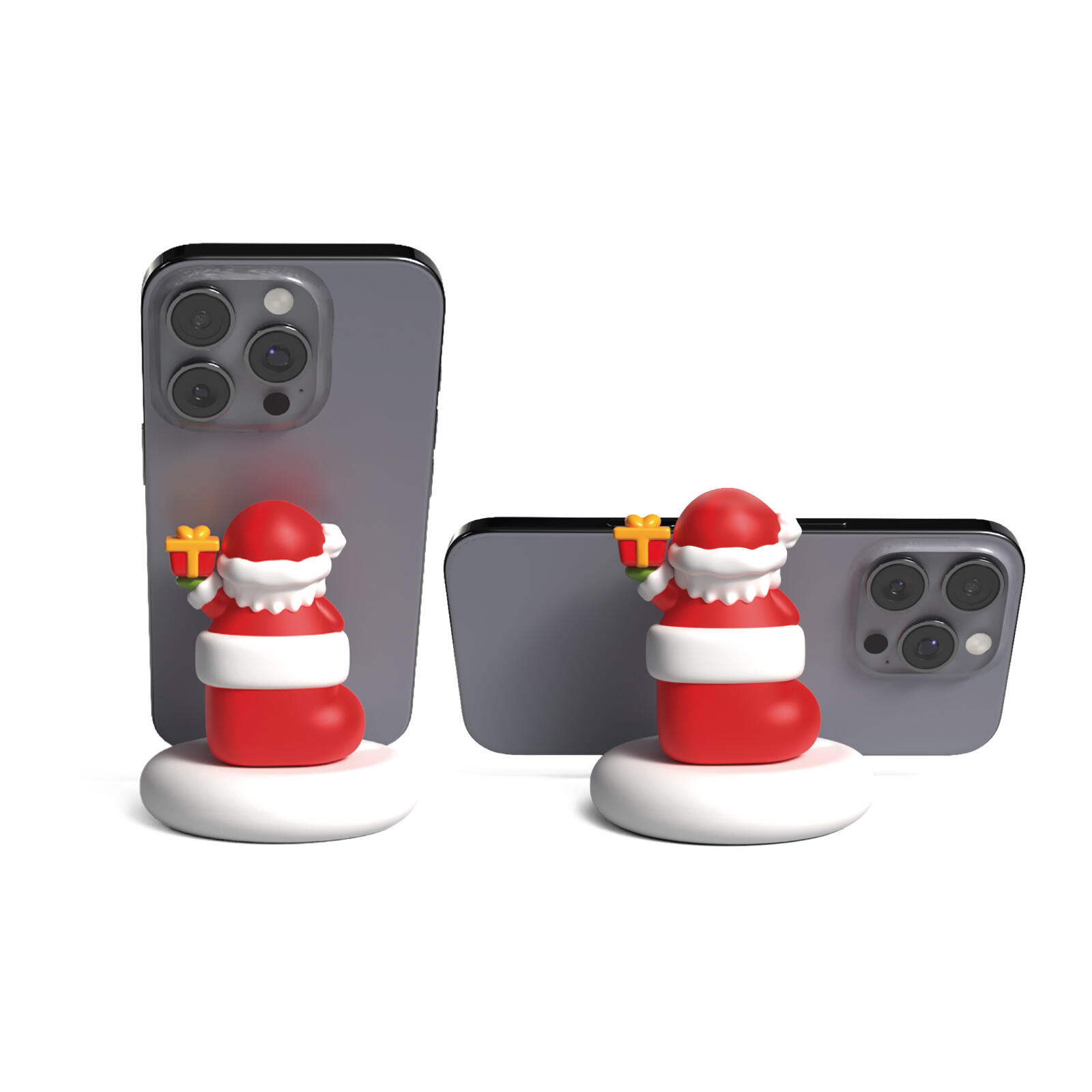 Support téléphone coulissant motif Père Noël 3/3