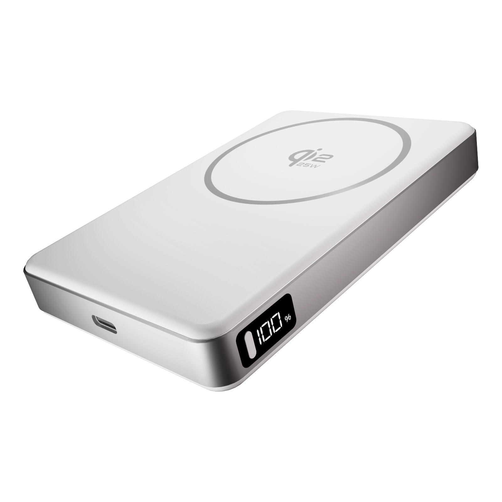Power bank magnetico Qi2.2 10000 mAh con display 3/7