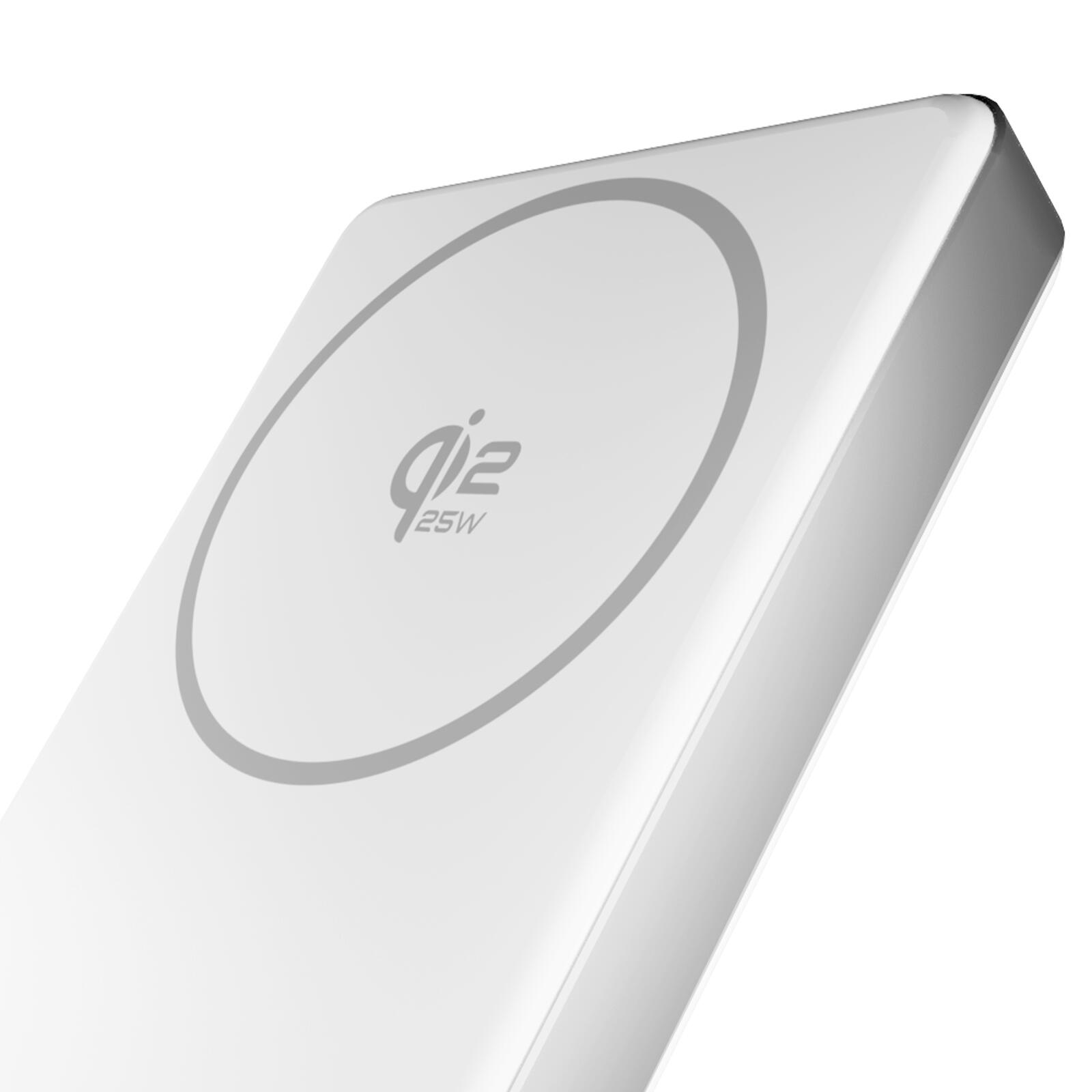 Power bank magnetico Qi2.2 10000 mAh con display 4/7