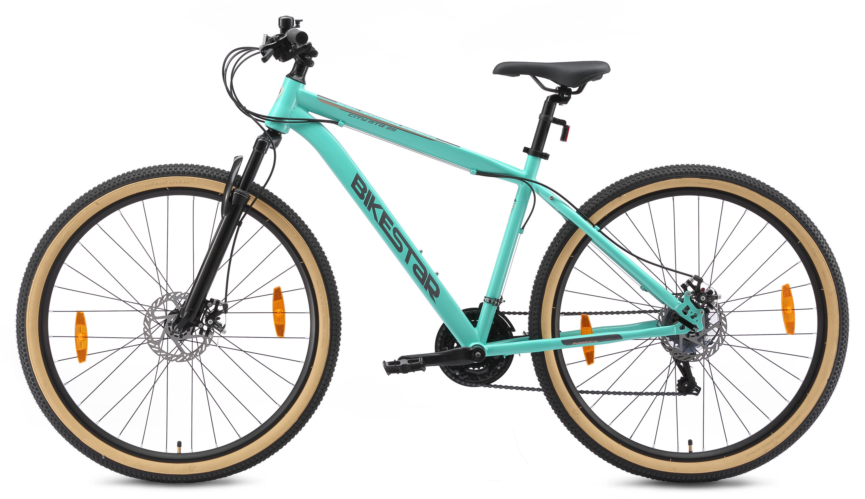 VTT 29", semi-rigide, 21 vitesses, frein à disque 3/7