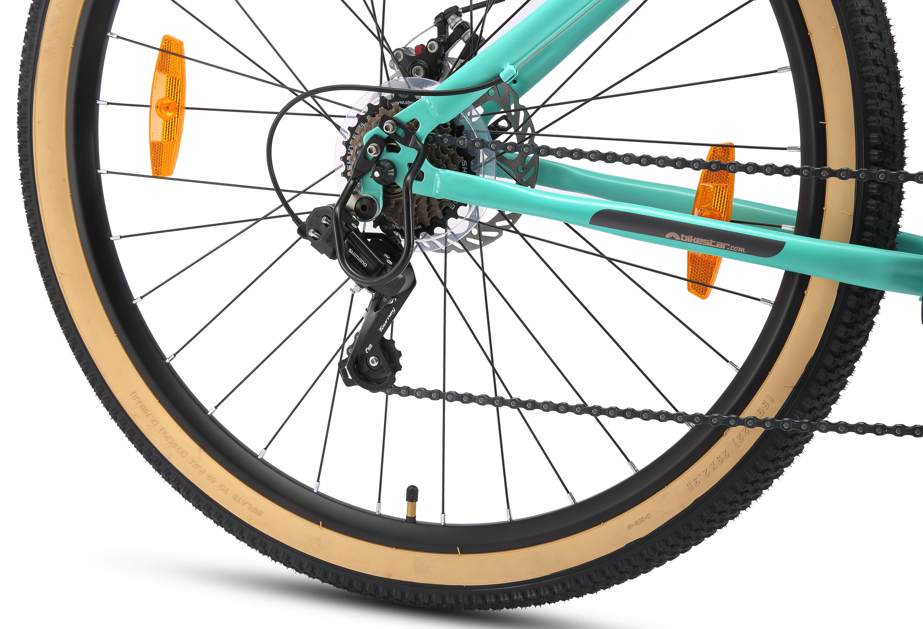 VTT 29", semi-rigide, 21 vitesses, frein à disque 5/7