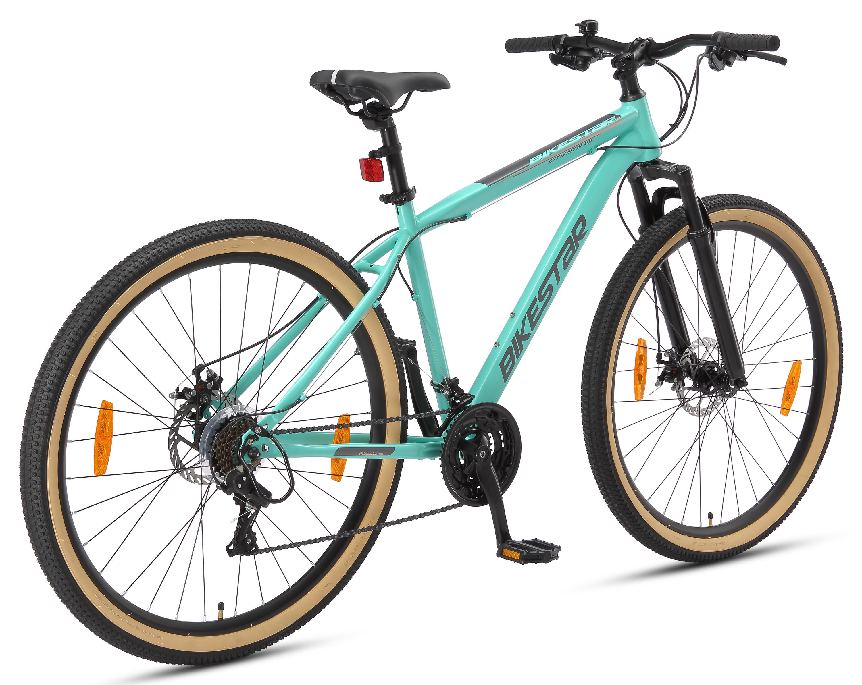 VTT 29", semi-rigide, 21 vitesses, frein à disque 4/7