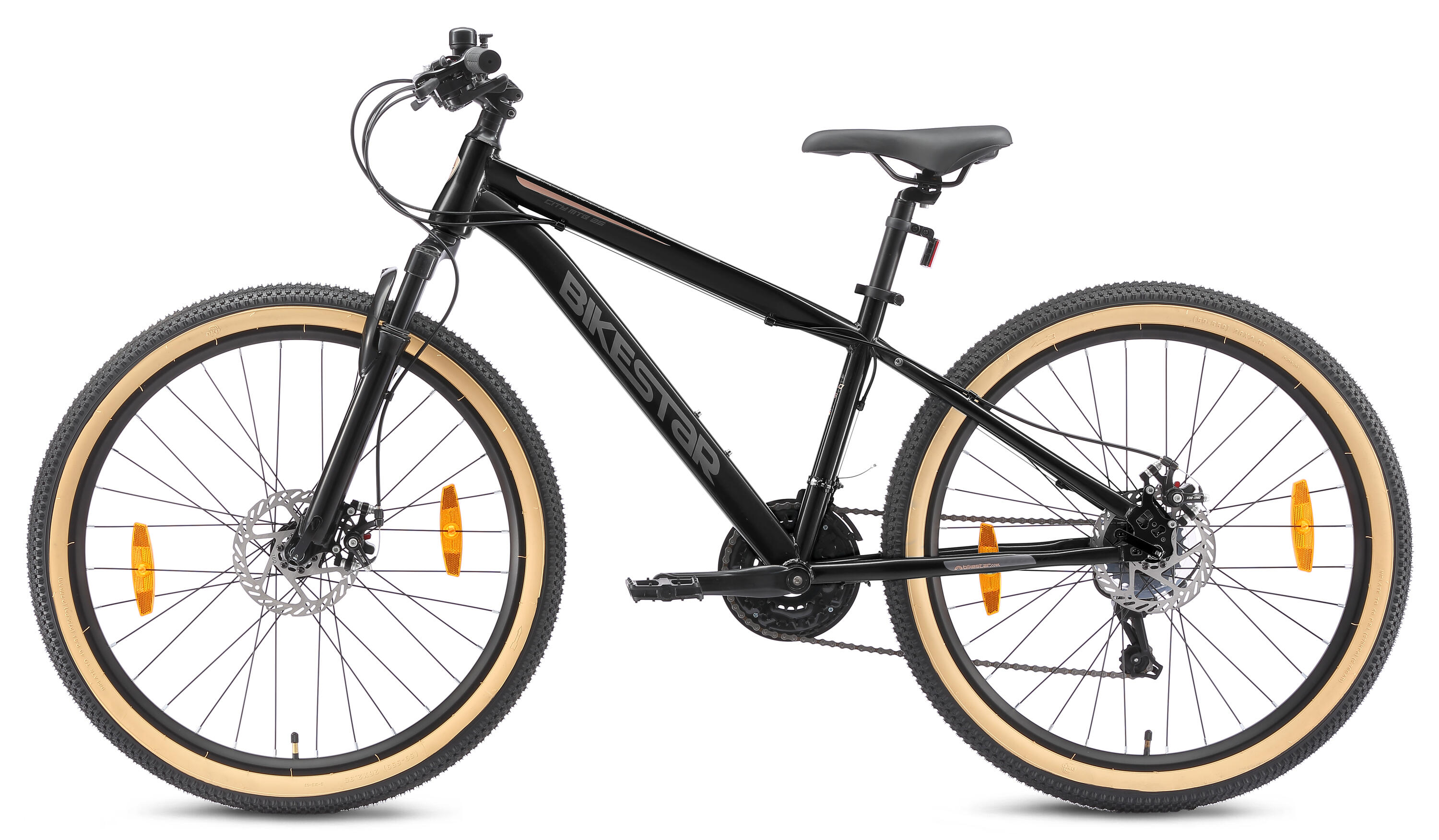 VTT 26", semi-rigide, 21 vitesses, frein à disque 3/7