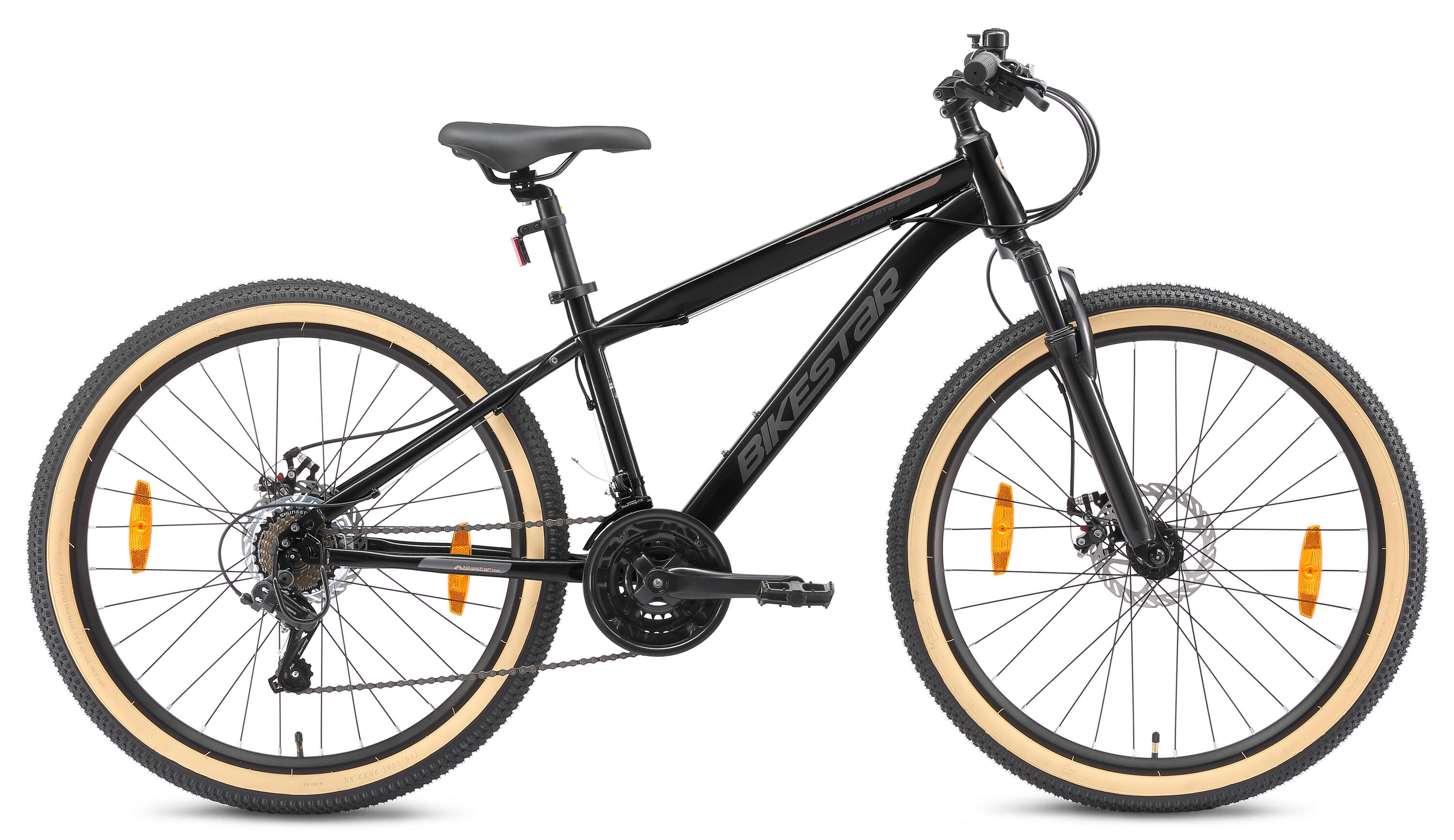 VTT 26", semi-rigide, 21 vitesses, frein à disque 2/7