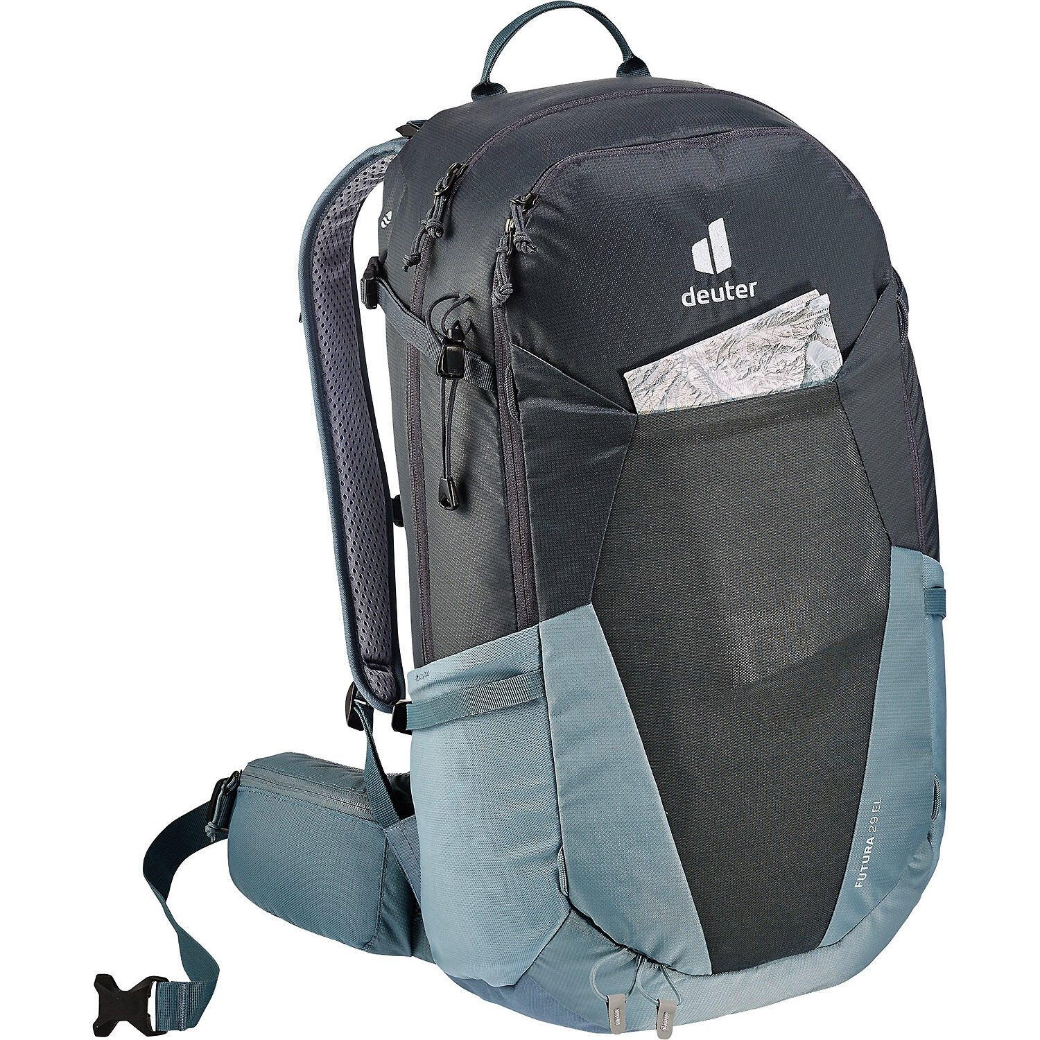 Sac à dos Deuter Futura 29 EL gris 29 L Aircomfort Extra Long 6/7