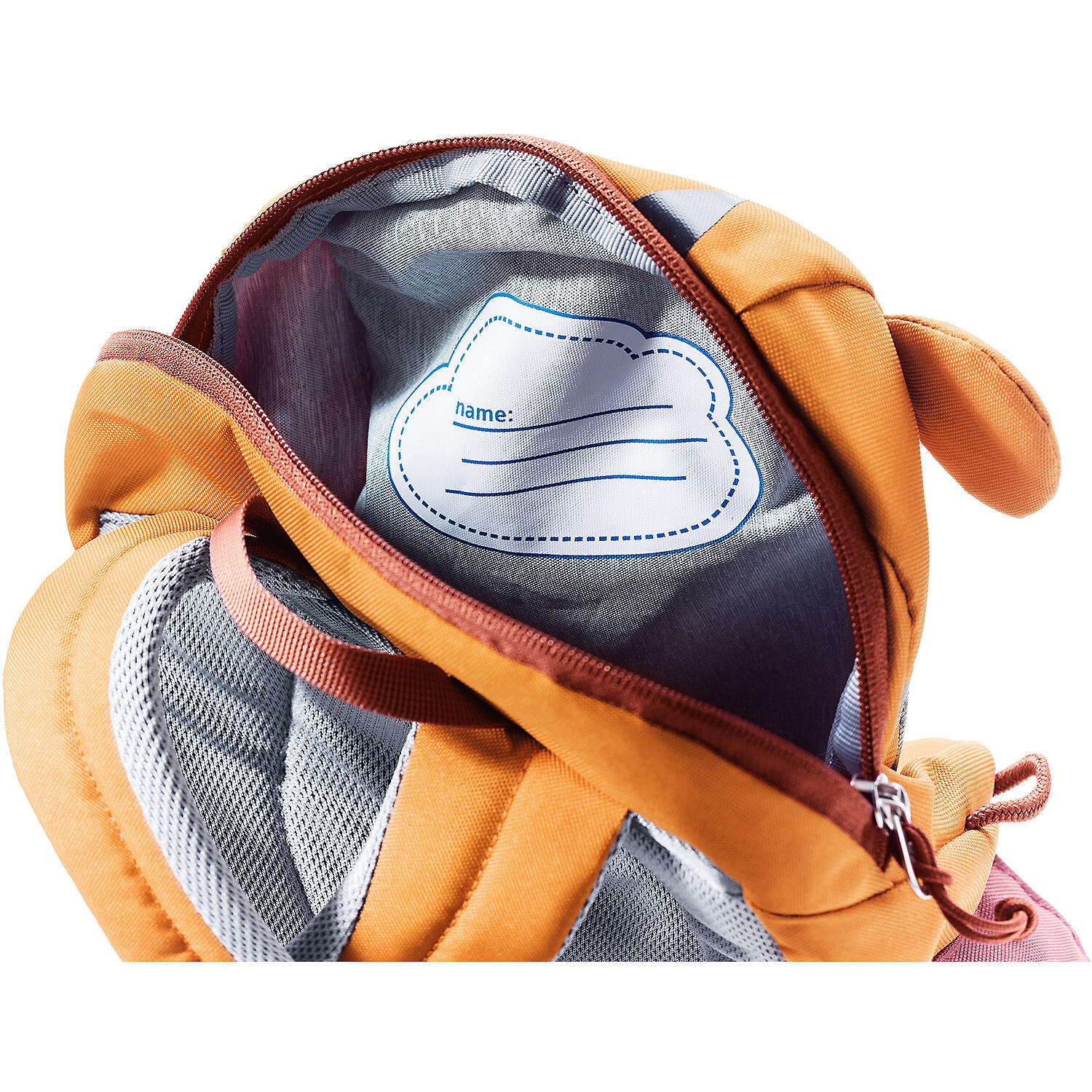 Sac à dos enfant Deuter Kikki 8 L Mandarine/Redwood 600D sans PFC 5/7