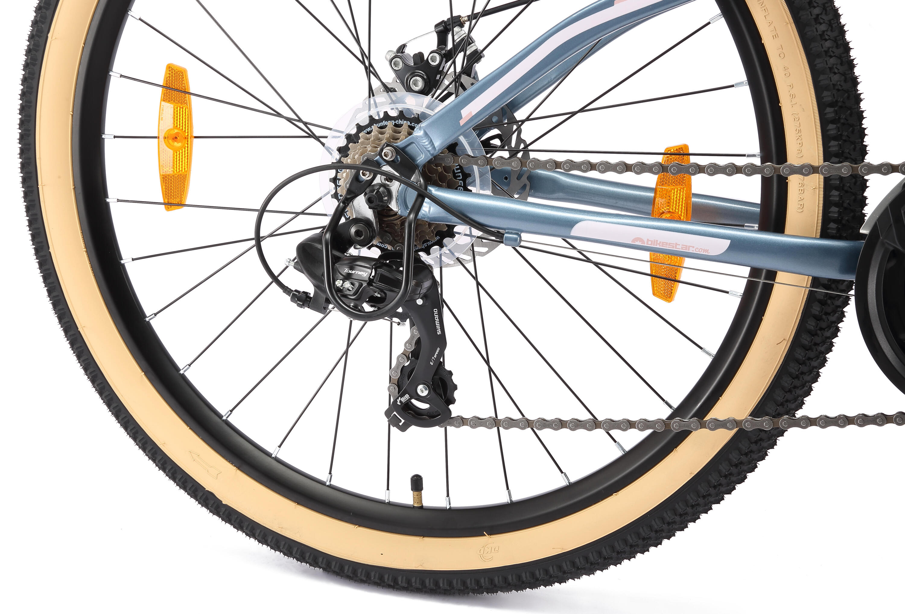 MTB 26" alluminio, hardtail, 21 velocità, freno a disco 5/7