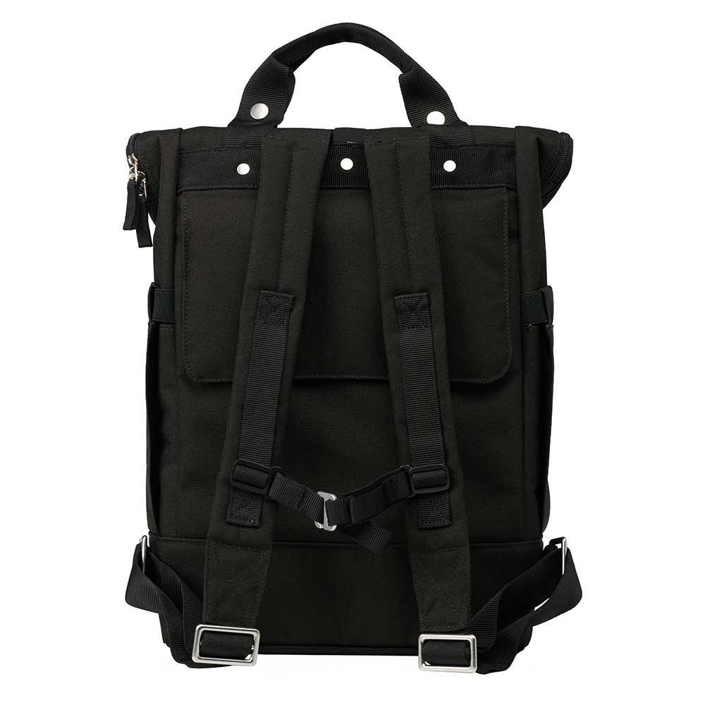 Weathergoods Sweden CITY Bikepack borsa impermeabile convertibile nera 5/6
