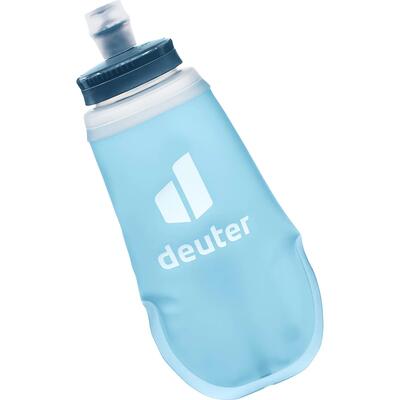 Fles - trail running - lp 250 ml, zachte siliconen - hydrablue