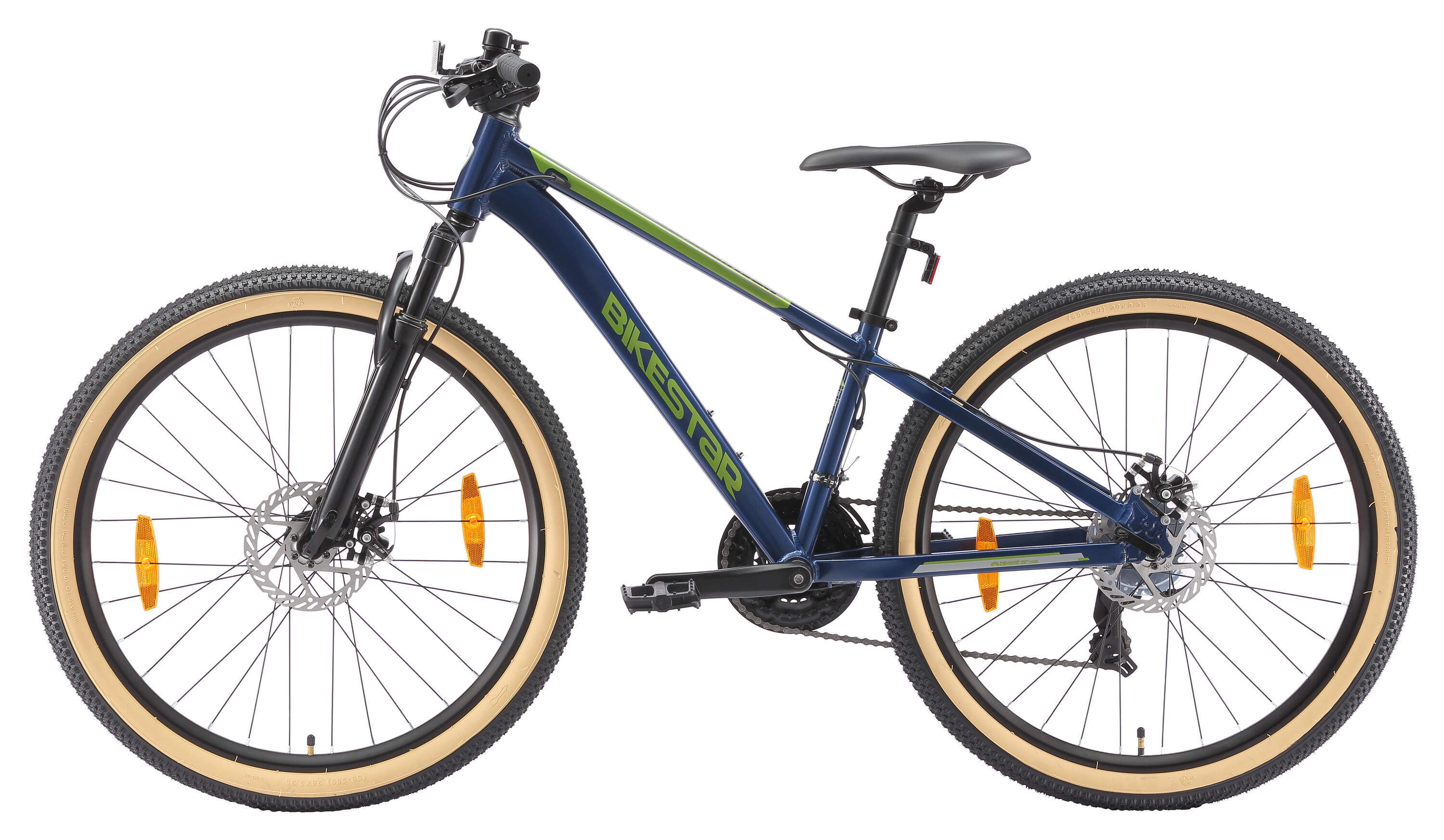MTB Bicicleta de montaña 26" aluminio, hardtail, 21 marchas, frenos de disco 3/7
